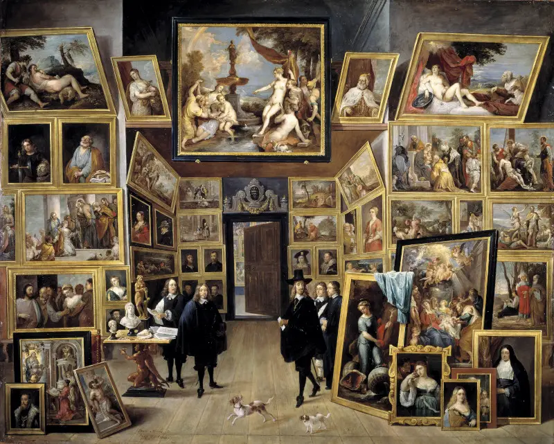 Archduke Leopold Wilhelm in his Gallery in Brussels, circa 1647–1651 David Teniers the Younger